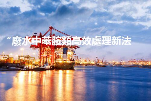 “廢水中苯胺類高效處理新法，環(huán)保先鋒引領(lǐng)綠色以后”